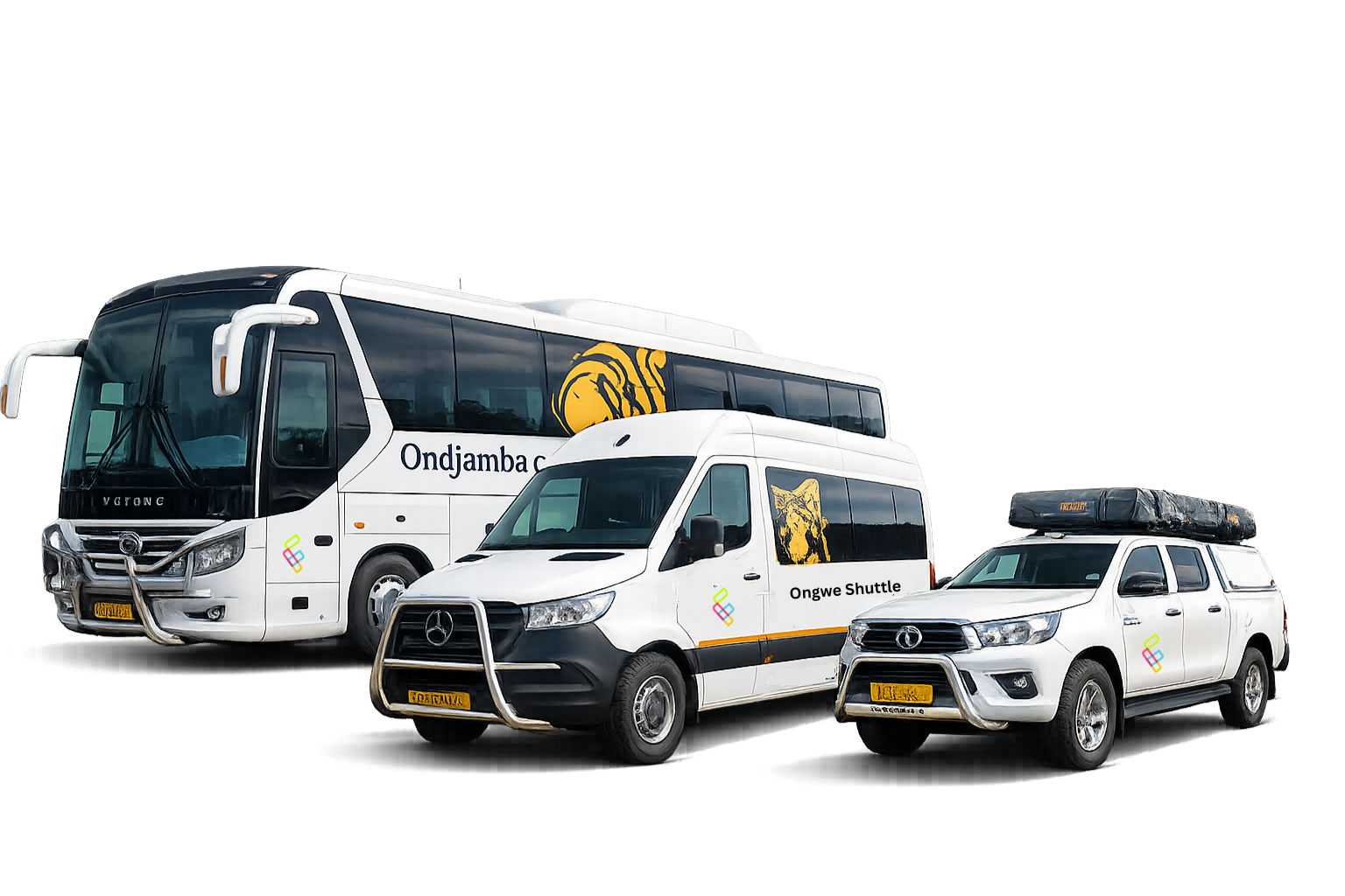 ond, ong and bakkie